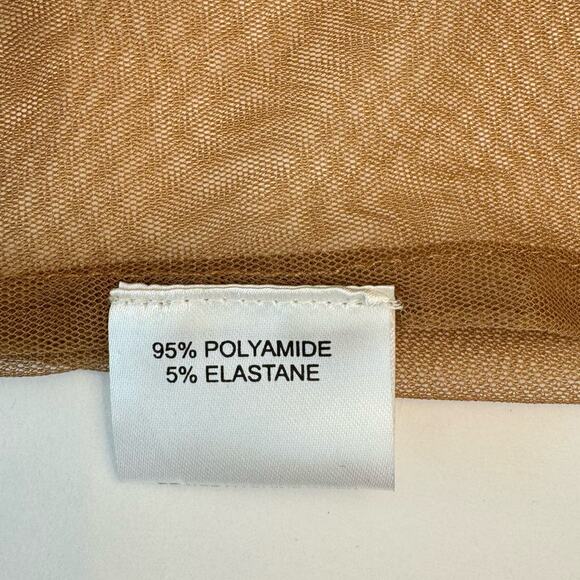 Orna Farho Sequin Mini Dress Draped Cowlneck Gold/Brown Party Evening Sz 4 - Picture 10 of 11